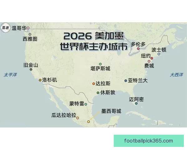 2026年世界杯主办城市全景揭秘：北美三国共迎足球盛宴